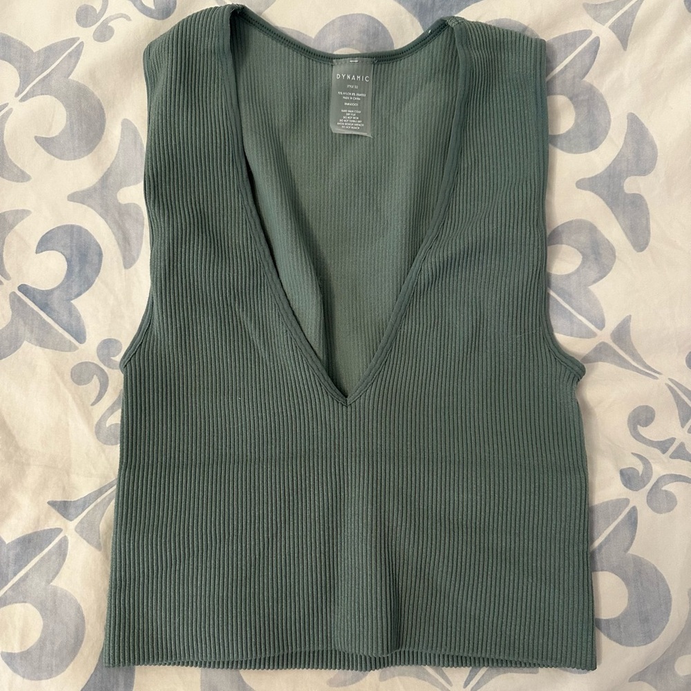 Ribbed Seamless Tank